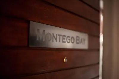 a sign that says monteco bay on a drawer at Yalla Yalla Boutique Hotel in Witbank