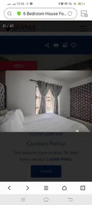 a website of a bedroom house for a bed at Bokmakierie in Centurion