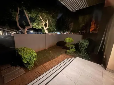an image of a garden at night at THORNHILL ESTATE in Polokwane
