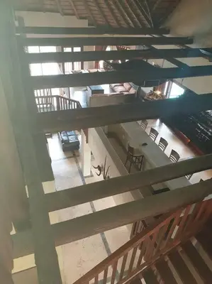 an overhead view of a staircase in a building at Zebula Golf and Wildlife Estate - Great Heights Pax 16 - Moi Signature Luxury villa in Mabula