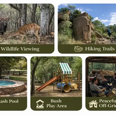 5 Sleeper Bushcamp Chalet Hartbeespoort
