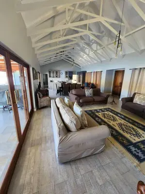 a large living room with couches and a couch at Fish Eagle Bay View, Warmbaths in Bela-Bela