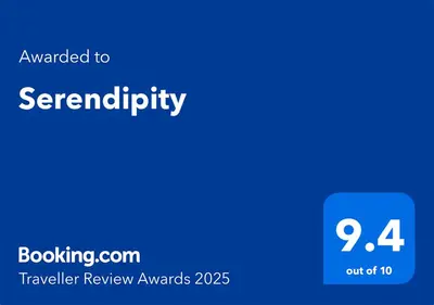 a blue screen with the textgraduategraded to serendipity versus the number at Serendipity in Kampersrus AH