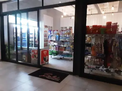a store window with a view of a store at The Blydes Pretoria in Pretoria