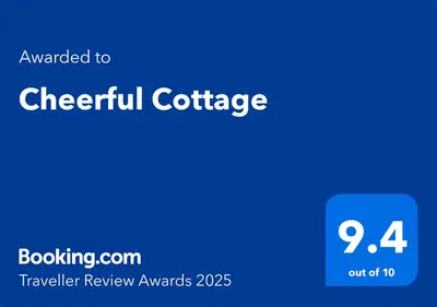 a blue screen with the text upgraded to credential certificate at Cheerful Cottage in Johannesburg