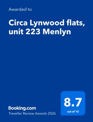 a screenshot of a cell phone with actr improved flats unit mercury at Circa Lynwood flats,unit 223 Menlyn in Pretoria