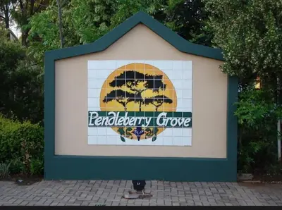 a sign for a yardley grove at Bela Bela Pendleberry Grove 52 in Bela-Bela