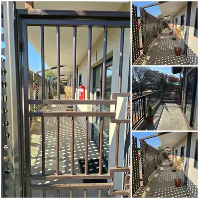 a collage of photos of a stairway on a building at Best Property Projects in Modimolle
