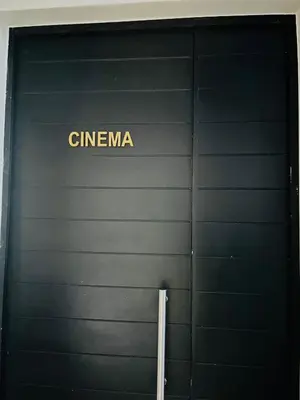 a black garage door with the word genera on it at Secure 1 Bedroom Apartment in Midrand, Waterfall City - Lock Up and Go - Free WIFI and Parking - 4A Elizabeth Place in Midrand