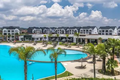 an image of the pool at the resort at The Blyde Tranquil Mint Resort Pretoria in Pretoria