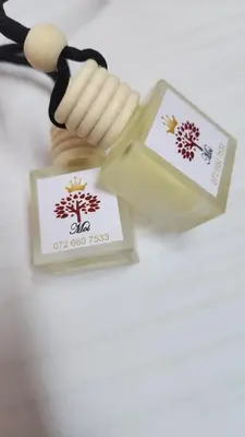 a close up of a container of soap testers at Ode to Serenity Cottage in Pretoria