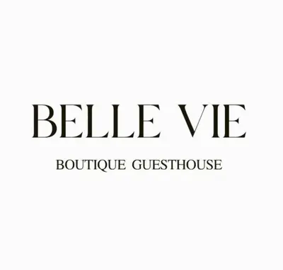 a sign for a bella vita boutique guest house at Belle Vie Boutique Guesthouse in Pretoria