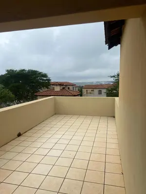 a view from the balcony of a house at Home away from Home in Midrand