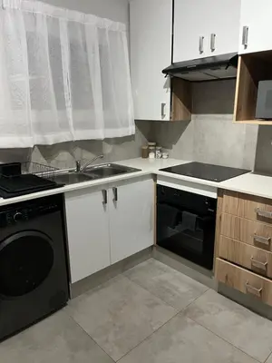 a kitchen with a sink and a dishwasher at The Snug Spot in Boksburg