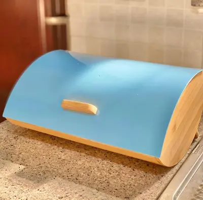 a blue mattress with a wooden stick on it at Phoenix Rising Apartment in Midrand