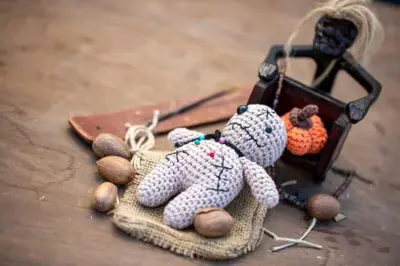 a pair of crochet animals sitting on a table at Strong Spells To Fix Relationship Problem in Polokwane