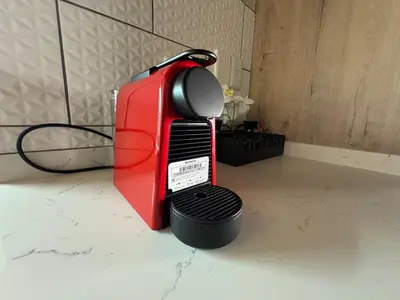 a red toaster sitting on top of a counter at Golden Casa in Mokopane