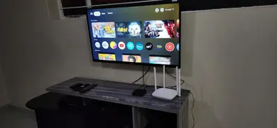 a flat screen tv sitting on top of a table at 66 On RN in Midrand