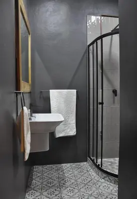 a bathroom with a sink and a shower at StayFit 06 in Polokwane