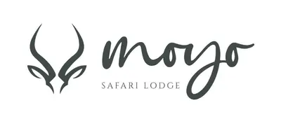 a black and white logo for a safari lodge at Moyo Safari Lodge in Alldays