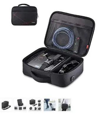 a black case with a camera inside of it at luucole the palm in Thohoyandou