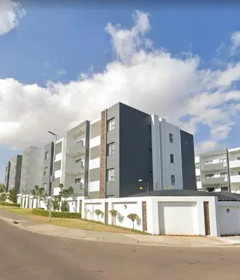 a large building on the side of a street at The Sweet Serenity Suite in Midrand