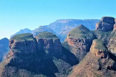 a view of the grand canyon from the sky at Morothong Guest Suites in Moremela
