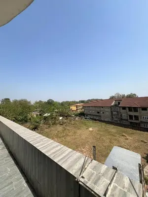 a view from the top of a building with buildings in the background at Vhonani 9 in Polokwane