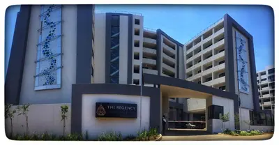a rendering of a building with a hotel at Regency Menlyn Hotel 1Bed Apartment LongStay 32 percent off in Pretoria