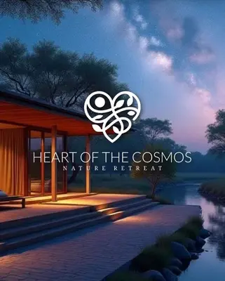 a logo for heart of the cossos market referral at Heart Of The Cosmos in Hartbeespoort
