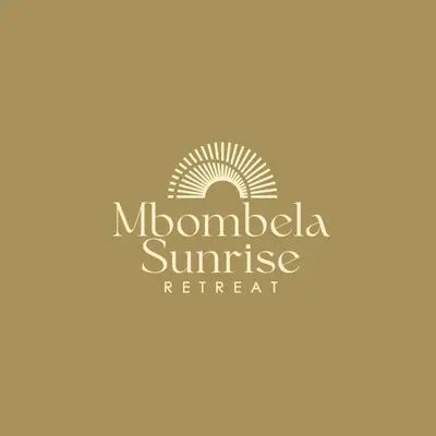 a logo for a sun rise resort at Mbombela Sunrise Retreat in Boschrand