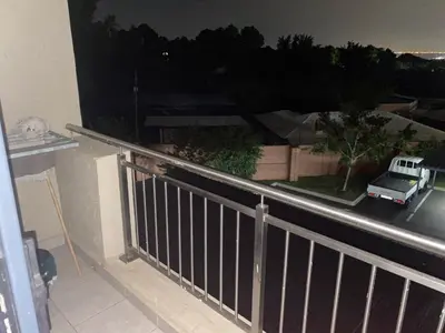 a balcony with a view of a street at LSG Delta in Centurion