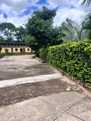a parking lot in front of a building at MoyMoy Lifestyle Lodge in Meetse-a-Bophelo