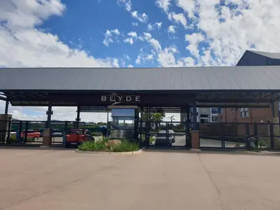 a binyoke gas station in a parking lot at Nompu b&b in Pretoria