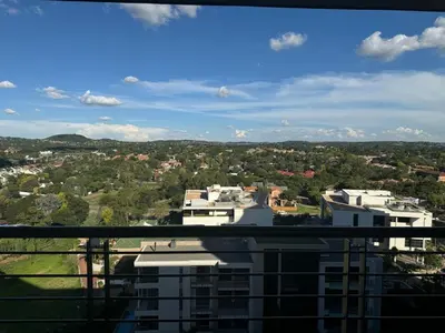 a view of a city from the top of a building at Stylish Dante Trilogy Menlyn Maine Apartment in Pretoria