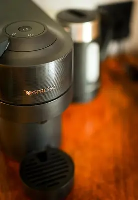 a close up of a camera on a table at The Roaming Goat Guesthouse in Toekoms