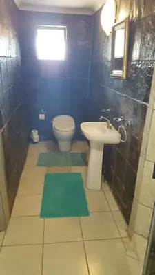 a bathroom with a sink and a toilet and a sink at ConcordiaVOC in Lanseria