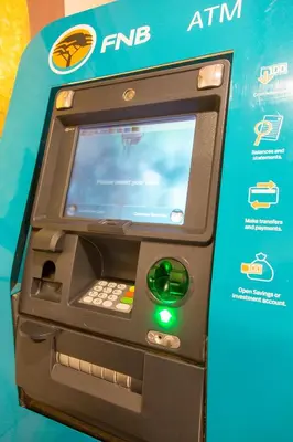 an atm machine with a video game on it at Hotel 224 & Apartments in Pretoria