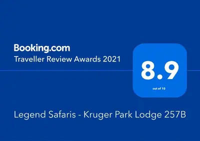 a blue box with the number on it at Legend Safaris 257B - in Kruger Park Lodge in Hazyview