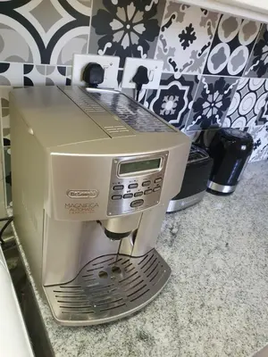 a coffee maker sitting on top of a counter at Alm-Ü in Dullstroom