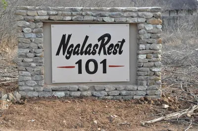 a sign for a nazas rest at Ngalas Rest 101 in Hectorspruit