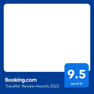 a screenshot of a cell phone with a travel review avatar at Rustic Butler B&B in White River