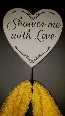a heart with the words shaven me with love at Eagle's Nest in Barberton
