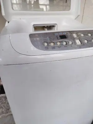 a close up of a washing machine with a control panel at Rockscape in Sandown