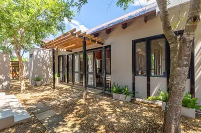 a rendering of a house with a pergola at 109 Upwood in Dullstroom
