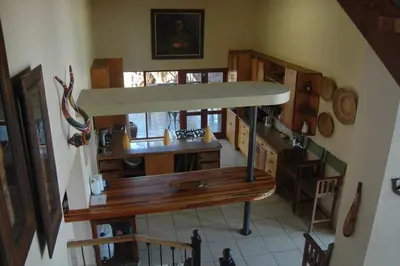 an overhead view of a kitchen in a house at Ngong Hill, Mabalingwe in Bela-Bela