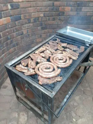 a grill with a bunch of snakes on it at Hazelonz Bed &Breakfast in Pretoria