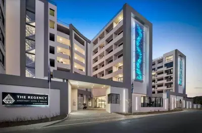 a rendering of the regency apartment building at Regency Hotel Apartment @ 4th in Pretoria