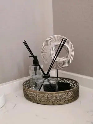 a small fan sitting on top of a counter at Shai's Nest in Centurion