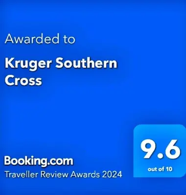 a screenshot of a phone with the text awarded to zipper southern cross at Kruger Southern Cross in Malelane